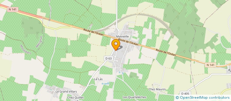 localisation de l'entreprise SCI ELISALUC à MOULIDARS