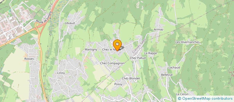 localisation de l'entreprise SCI ELISAM  CRANVES-SALES