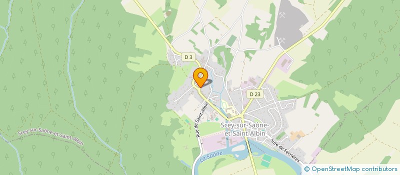 localisation de l'entreprise SCI ELISANDE à SCEY-SUR-SAONE-ET-SAINT-ALBIN