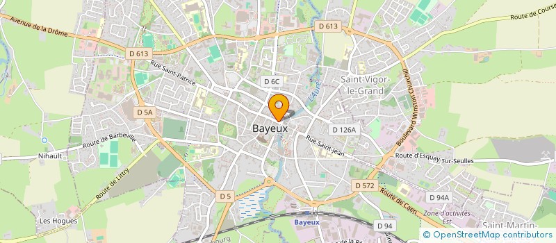 localisation de l'entreprise SCI ELISE  BAYEUX