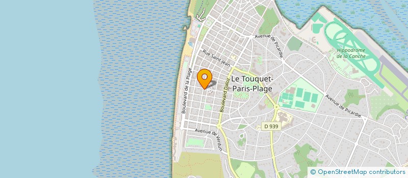 localisation de l'entreprise SCI ELISE à LE TOUQUET-PARIS-PLAGE