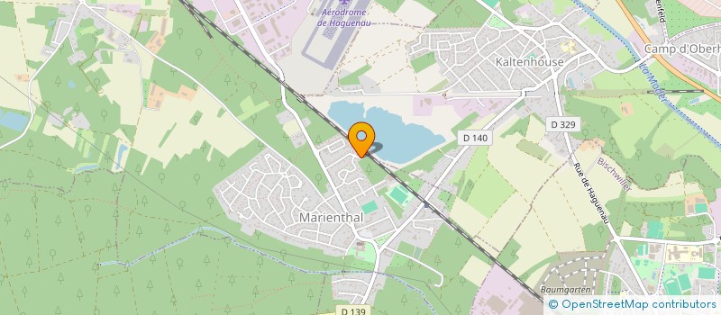 localisation de l'entreprise SCI ELISE  HAGUENAU