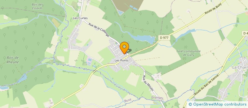 localisation de l'entreprise SCI ELISE ET MAXENCE  GRANGES