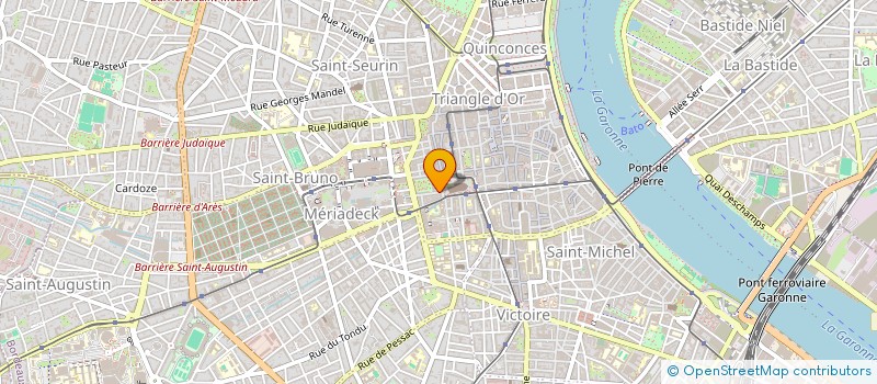 localisation de l'entreprise SCI ELISEE RECLUS  BORDEAUX