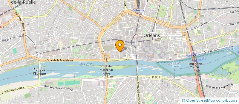 localisation de l'entreprise SCI ELISIS à ORLEANS