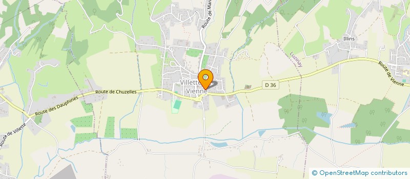 localisation de l'entreprise SCI ELISO  VILLETTE-DE-VIENNE