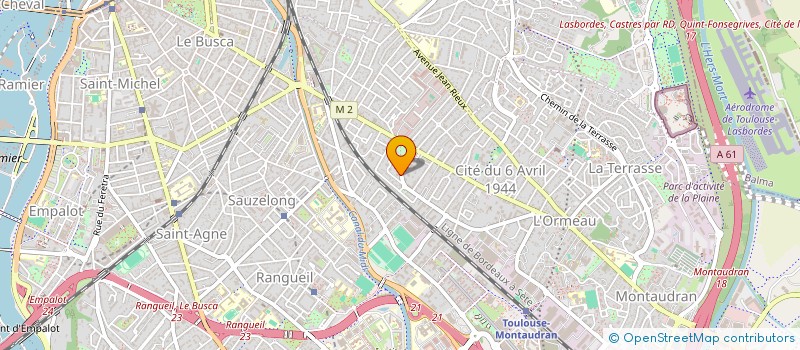 localisation de l'entreprise SCI ELITE à TOULOUSE