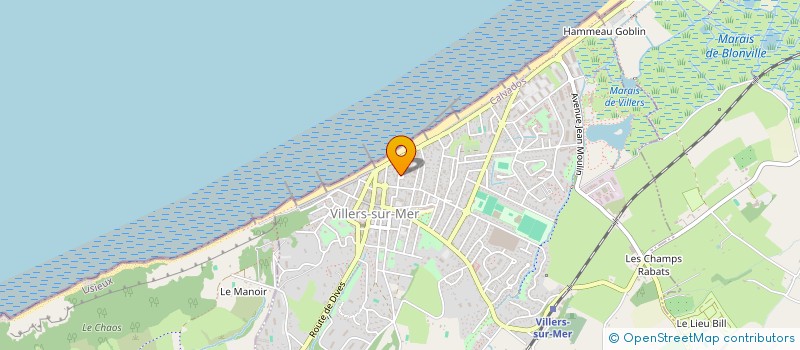 localisation de l'entreprise SCI ELITOM  VILLERS-SUR-MER