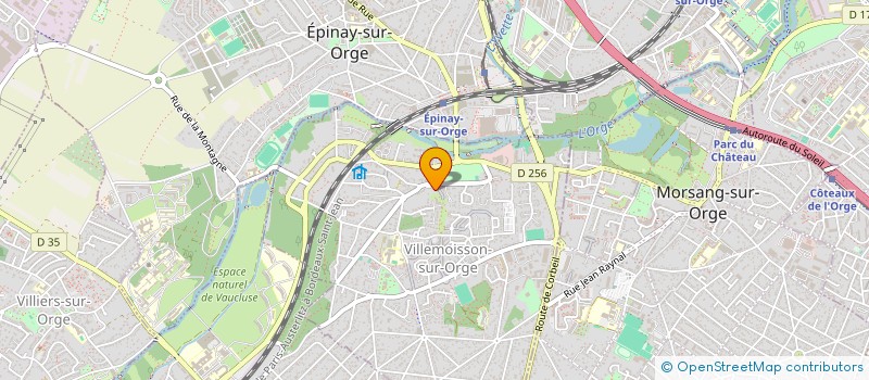 localisation de l'entreprise SCI ELIVEN à VILLEMOISSON-SUR-ORGE