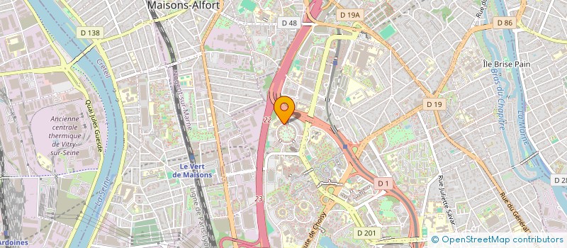 localisation de l'entreprise SCI ELIVIE à CRETEIL