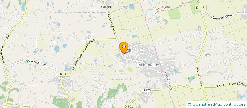 localisation de l'entreprise SCI ELIXAS  SAINTE-ANNE