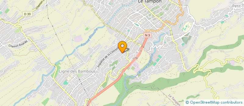 localisation de l'entreprise SCI ELIZA à SAINT-PIERRE
