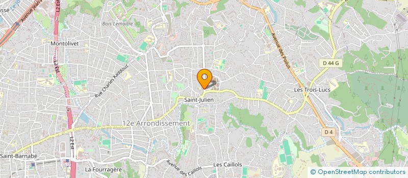 localisation de l'entreprise SCI ELIZMAN PATRIMOINE  MARSEILLE