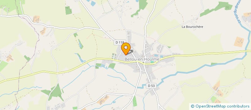 localisation de l'entreprise SCI ELJC à BELLOU-EN-HOULME