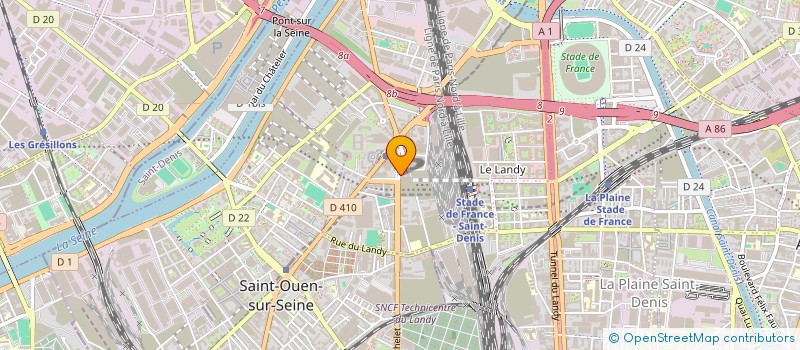 localisation de l'entreprise SCI ELJI à SAINT-DENIS