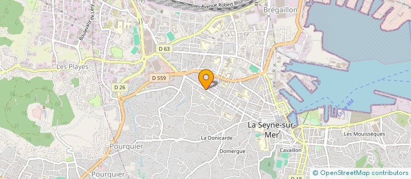 localisation de l'entreprise SCI ELK à LA SEYNE-SUR-MER