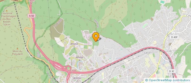 localisation de l'entreprise SCI ELKA 2  LA CIOTAT