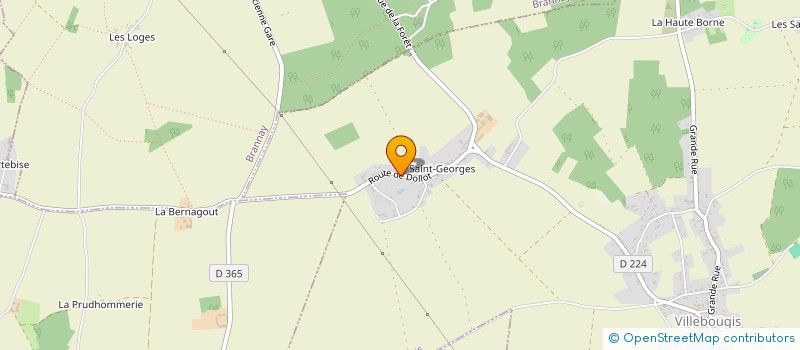 localisation de l'entreprise SCI ELKA  VILLEBOUGIS