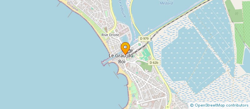 localisation de l'entreprise SCI ELKA  LE GRAU-DU-ROI