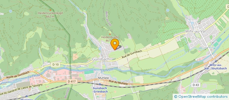 localisation de l'entreprise SCI ELKAVE  COLMAR