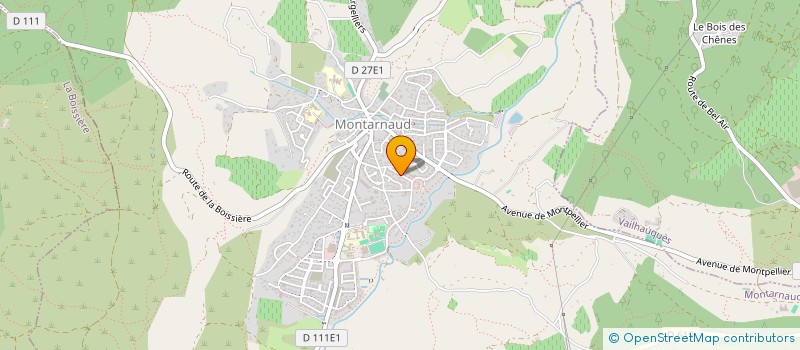 localisation de l'entreprise SCI ELKE  MONTARNAUD