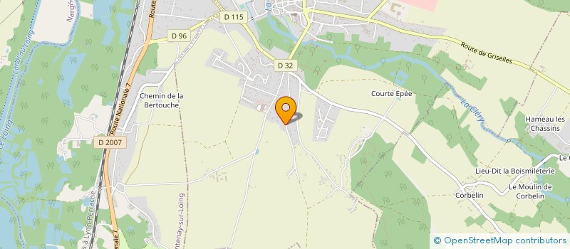 localisation de l'entreprise SCI ELKIMA  FERRIERES-EN-GATINAIS