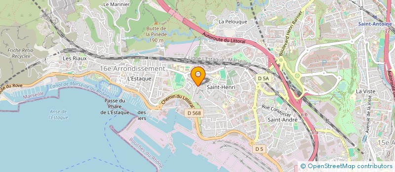 localisation de l'entreprise SCI ELLA à MARSEILLE