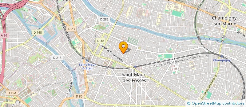 localisation de l'entreprise SCI ELLA IMMO à SAINT-MAUR-DES-FOSSES