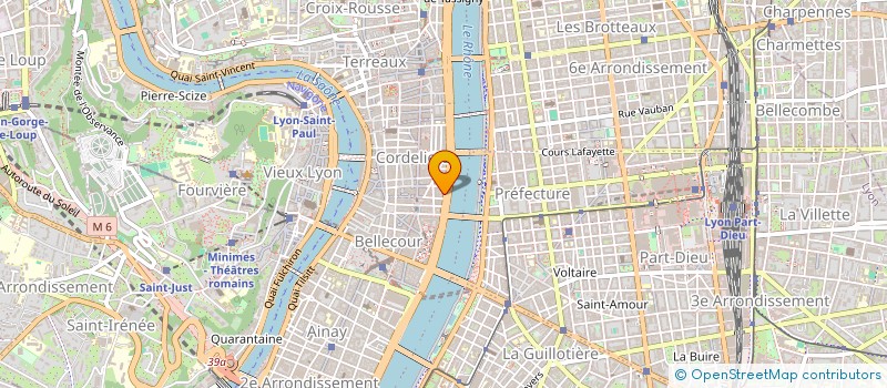 localisation de l'entreprise SCI ELLAG  LYON