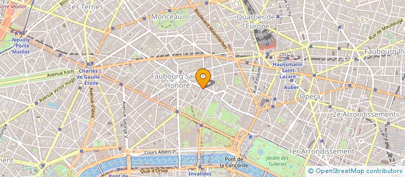 localisation de l'entreprise SCI ELLENA à PARIS