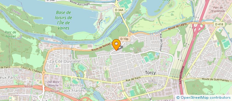 localisation de l'entreprise SCI ELLENA  TORCY