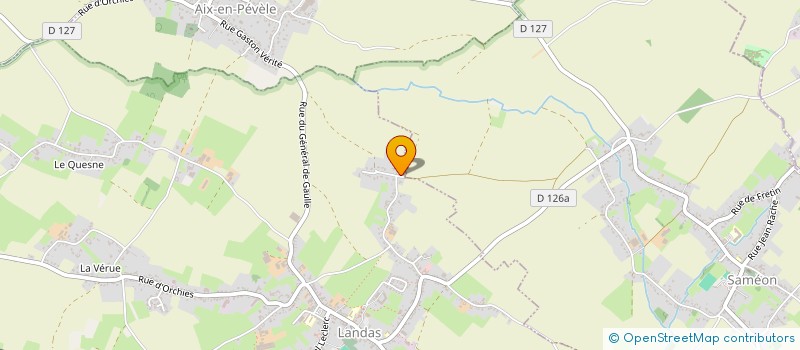 localisation de l'entreprise SCI ELLIE  LANDAS