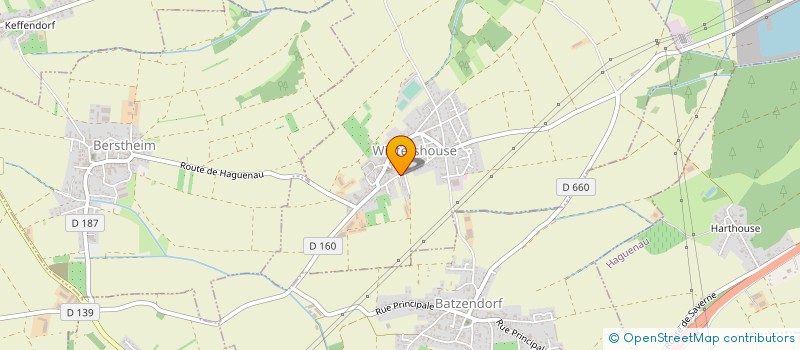 localisation de l'entreprise SCI ELLO  WINTERSHOUSE