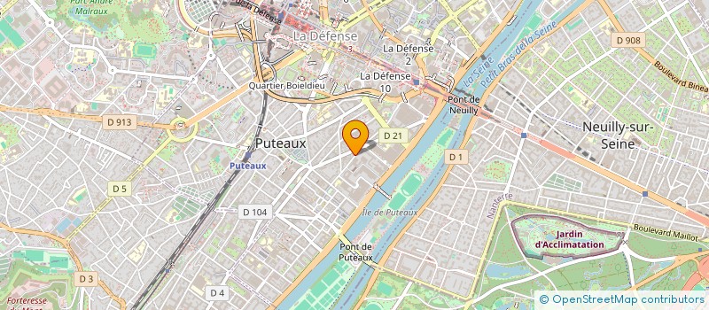 localisation de l'entreprise SCI ELLY  PUTEAUX