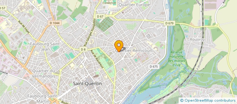 localisation de l'entreprise SCI ELLYE FORMAN PATRIMOINE à SAINT-QUENTIN