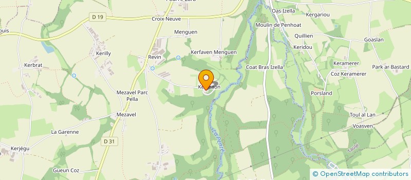 localisation de l'entreprise SCI ELM  GUICLAN