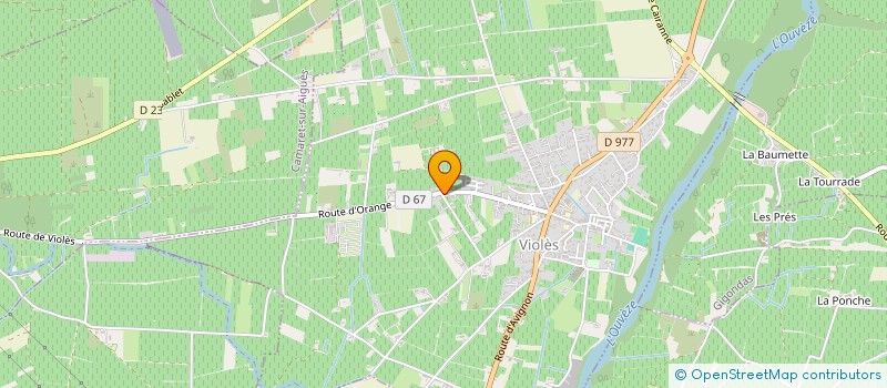 localisation de l'entreprise SCI ELMA  JONQUIERES