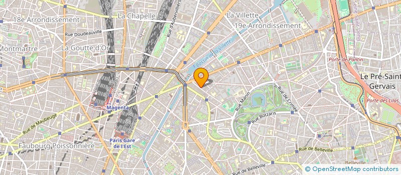 localisation de l'entreprise SCI ELMA  PARIS