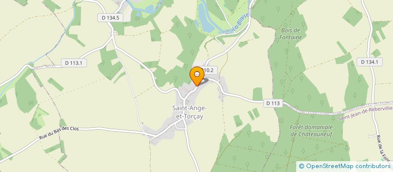 localisation de l'entreprise SCI ELMA à SAINT-ANGE-ET-TORCAY