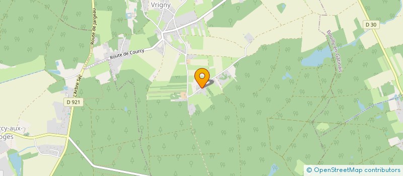 localisation de l'entreprise SCI ELMA à VRIGNY