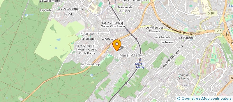 localisation de l'entreprise SCI ELMA à MAREIL-MARLY