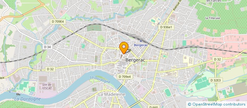 localisation de l'entreprise SCI ELMADI à BERGERAC