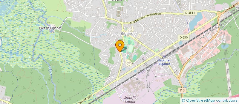 localisation de l'entreprise SCI ELMAMODO  BIGANOS