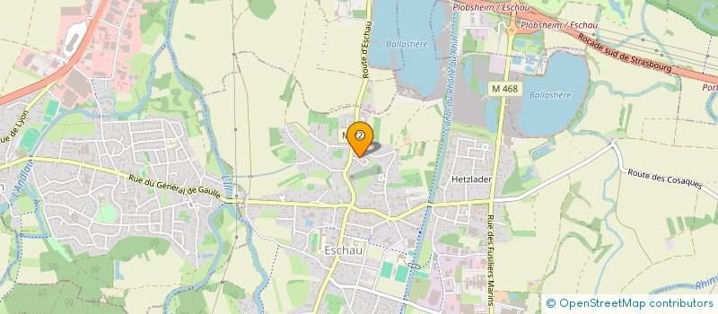 localisation de l'entreprise SCI ELMAS  ESCHAU