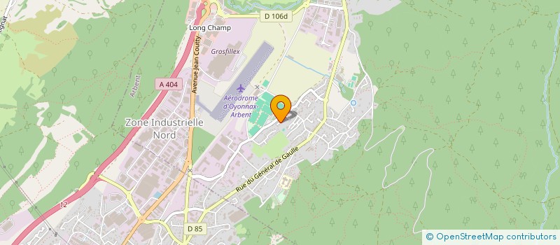 localisation de l'entreprise SCI ELMAS à ARBENT