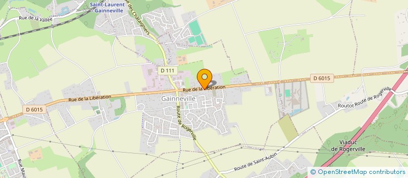 localisation de l'entreprise SCI ELMI  GAINNEVILLE