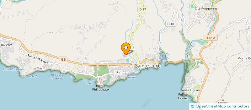 localisation de l'entreprise SCI ELMICAF  SAINTE-LUCE