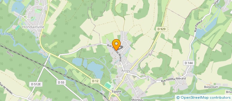 localisation de l'entreprise SCI ELMMY  ANGY