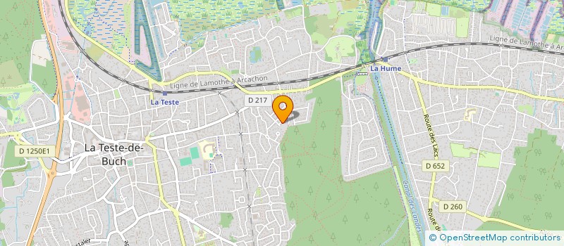 localisation de l'entreprise SCI ELN à LA TESTE-DE-BUCH