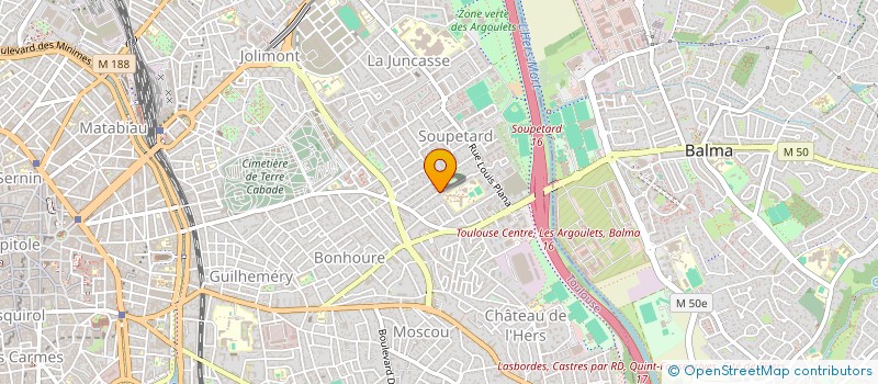 localisation de l'entreprise SCI ELNA à TOULOUSE